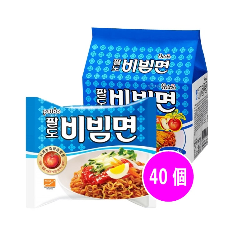 八道ビビン麺【1BOX40個】韓国食品韓国/韓国ラーメン/乾麺/インスタントラーメン/辛い