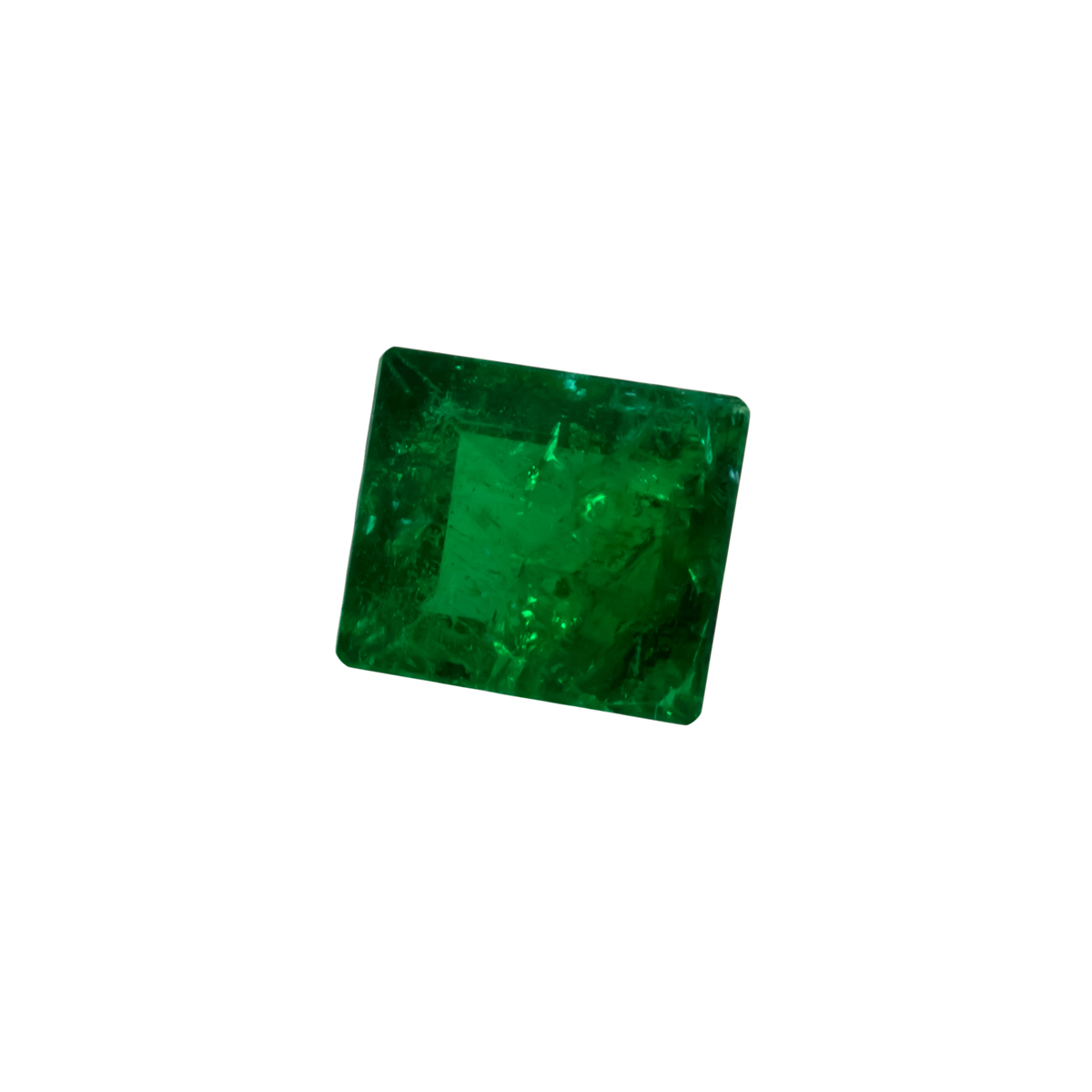 天然石エメラルド 天然石 宝石ルースストーン 裸石 翠玉 緑玉 パワーストーン 5月誕生石 0.375ct (1-119) 送料無料