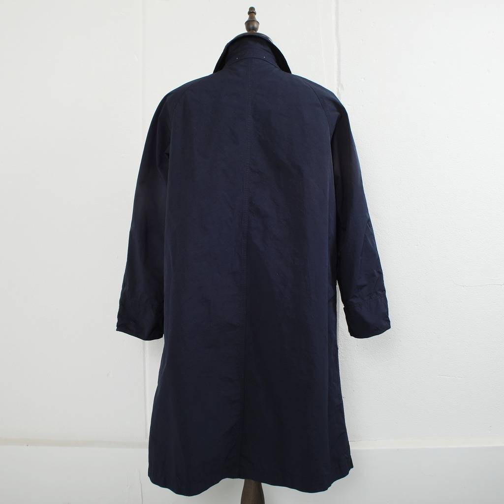 Scye /SCYE BASICS サイベーシックス N/P Garment Dyed Balmacaan Coat