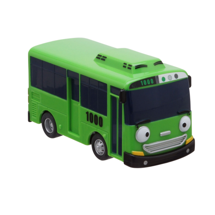 ちびっこバス タヨ 緑色バス ロギ
