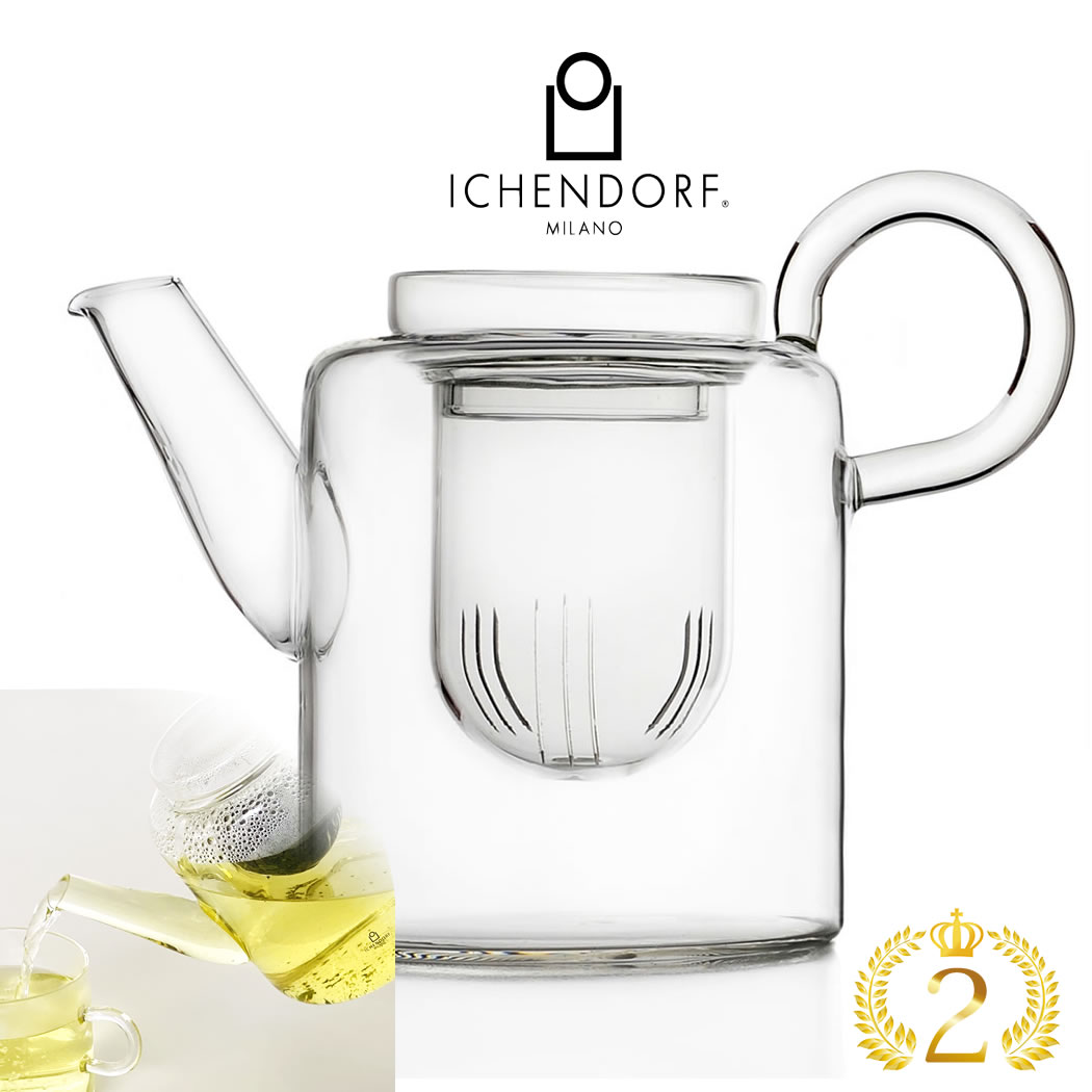 ICHENDORF MILANO PIUMA Tall Tea Pot with filter 3点セット