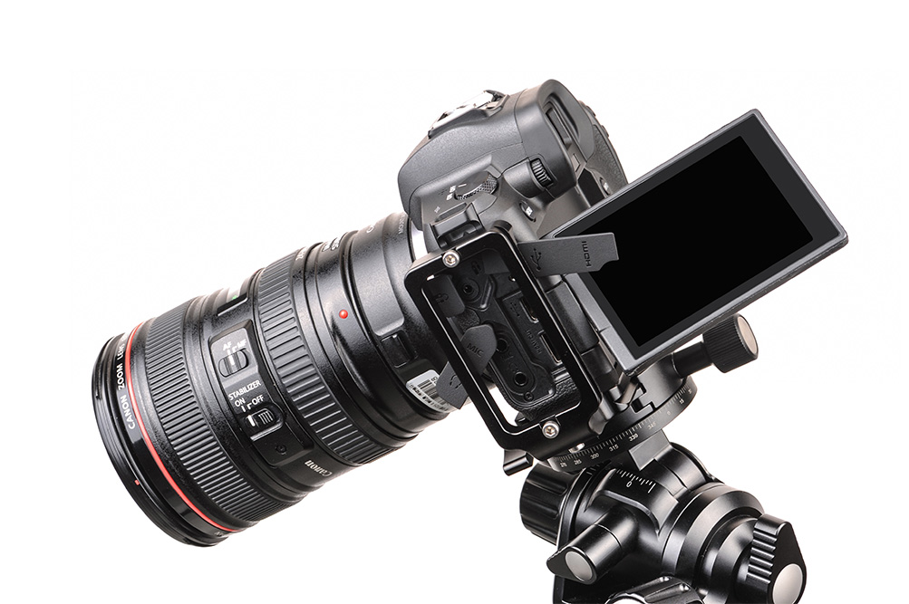 SUNWAYFOTO PCL-R L型クイックリリースプレート Canon EOS R ボディ専用 アルカスイスタイプ