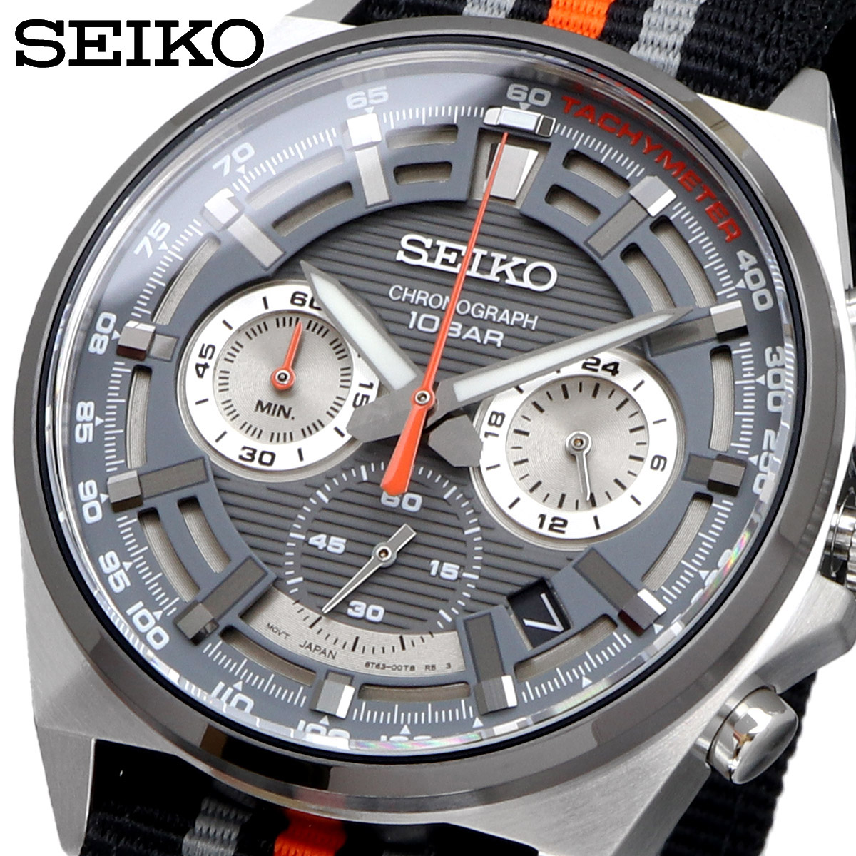 SEIKO セイコー 腕時計 海外モデル 新品 クロノグラフ メンズ SSB403P1