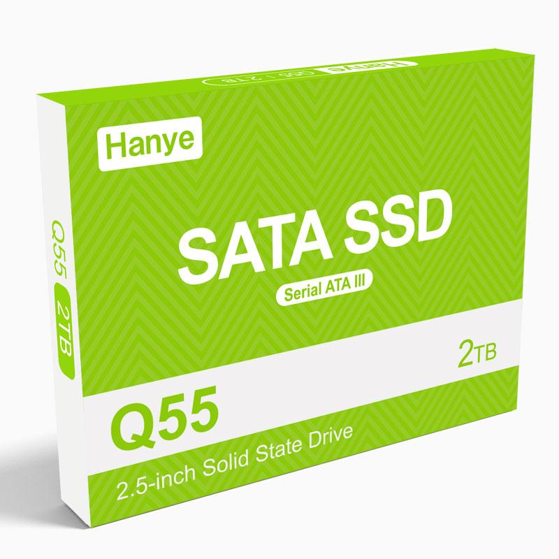 Hanye製 SSD 2TB 3D Nand TLC 内蔵 2.5インチ 7mm SATAIII 6Gb s R:560MB s アルミ製筐体 N400 国内3年保証・翌日配達 送料無料