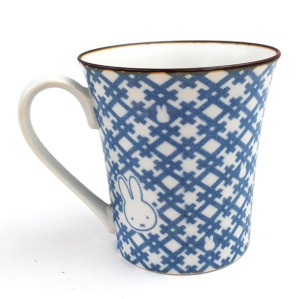 ミッフィー マグ 井桁模様 和小紋シリーズ 美濃焼コーヒーカップ