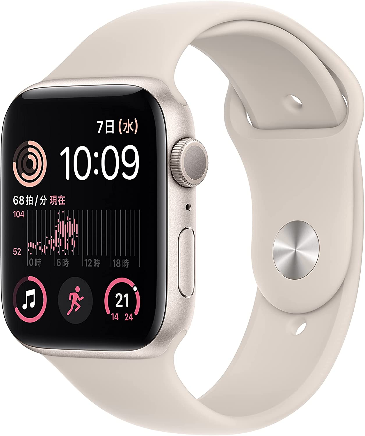 Apple Watch SE 第2世代 GPSモデル MNJT3 ウォッチ-
