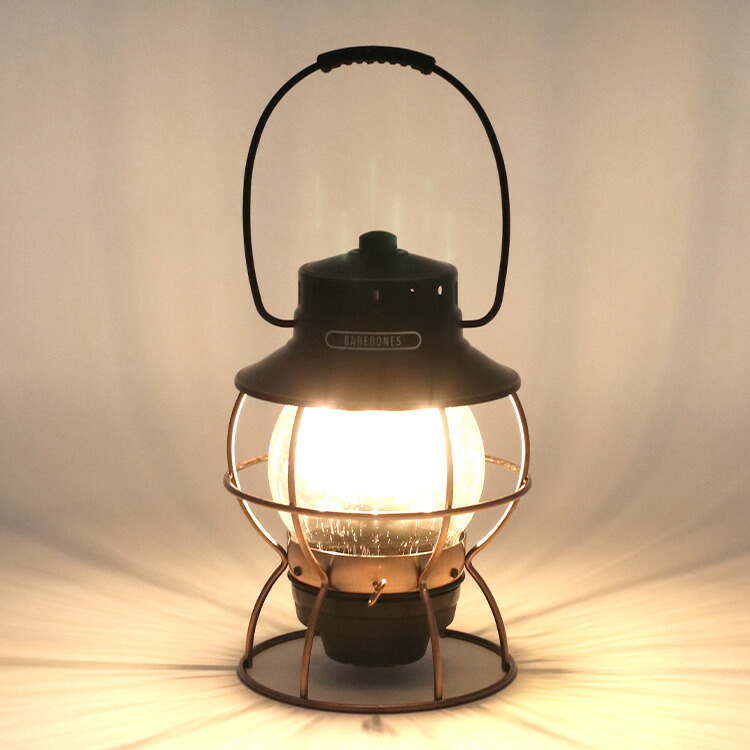 ベアボーンズ レイルロードランタンLED Barebones Railroad Lantern