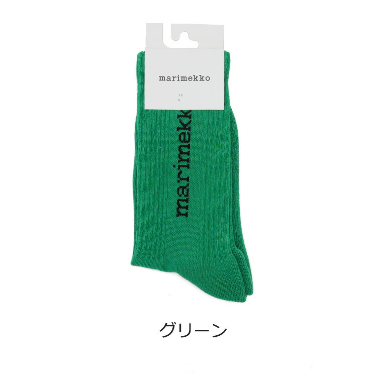 マリメッコ ソックス(靴下) ロゴ marimekko Sukkasillaan [ネコポス ...