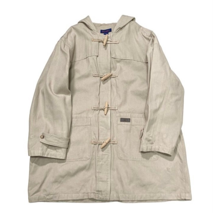 90s Denim ＆Co. cotton 3X duffle coat | Vintage.City 古着屋、古着コーデ情報を発信