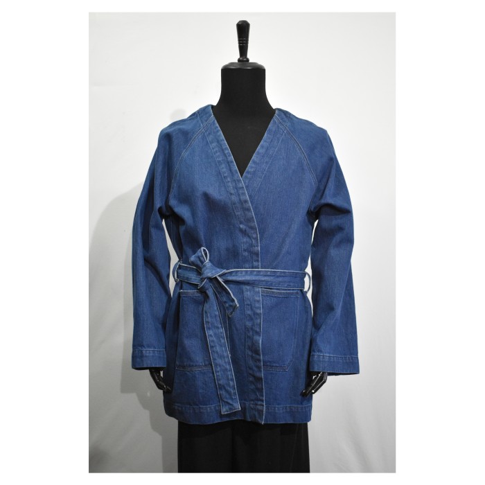 Old Kimono Denim Jacket | Vintage.City 빈티지숍, 빈티지 코디 정보