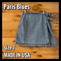 【Paris Blues】USA製 デニム キュロット スカート size7 | Vintage.City 古着屋、古着コーデ情報を発信