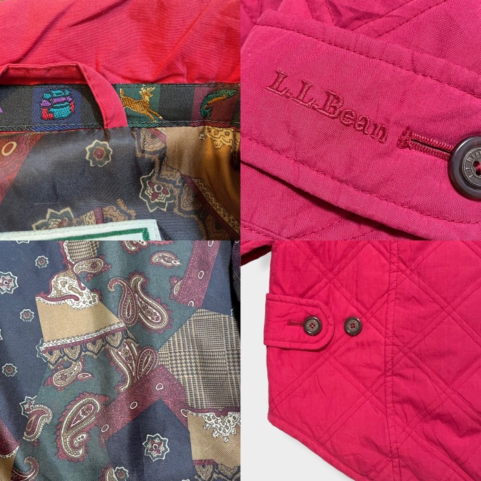 【LLBean】中綿ジャケット ブルゾン アウター 刺繍 レディース M 古着 | Vintage.City 빈티지숍, 빈티지 코디 정보
