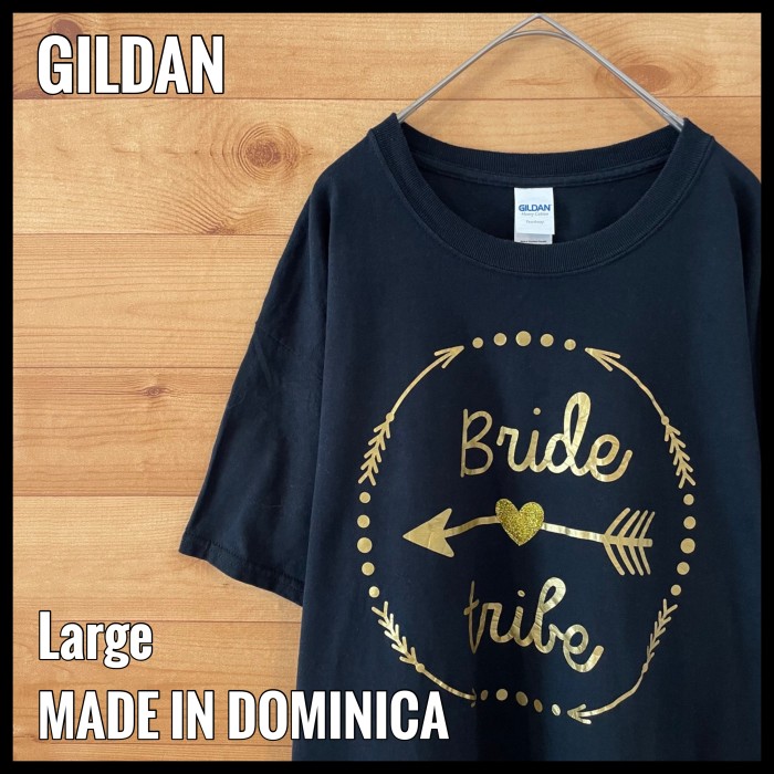 【GILDAN】黒ボディプリント Tシャツ ハート ラメ L US古着 | Vintage.City 古着屋、古着コーデ情報を発信