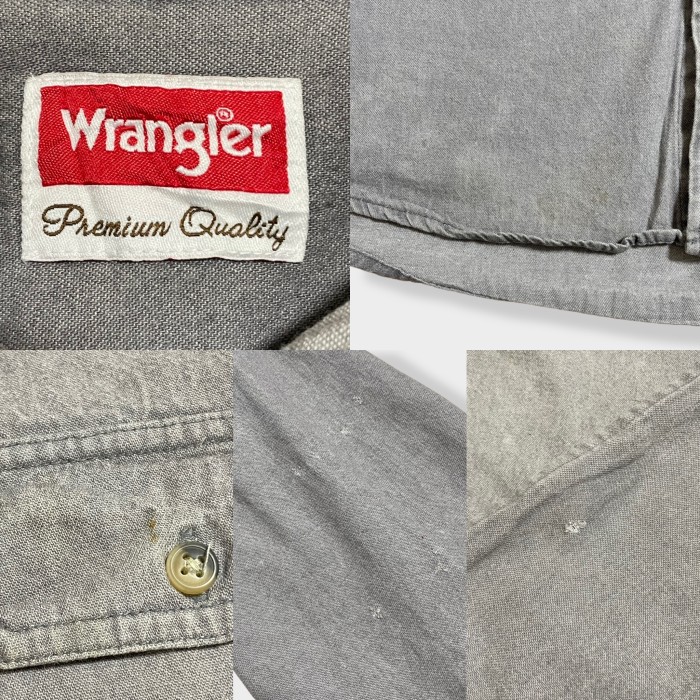 【Wrangler】デニムシャツ カジュアルシャツ L 長袖 ラングラー 古着 | Vintage.City 古着屋、古着コーデ情報を発信