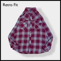 【retro fit】ネルシャツ 長袖 チェック柄 XL ビッグサイズ US古着 | Vintage.City 빈티지숍, 빈티지 코디 정보