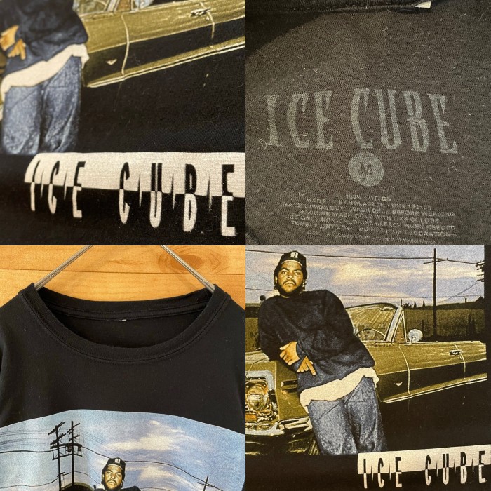 ICE CUBE】ラップTシャツ フォトプリント アイスキューブ us古着