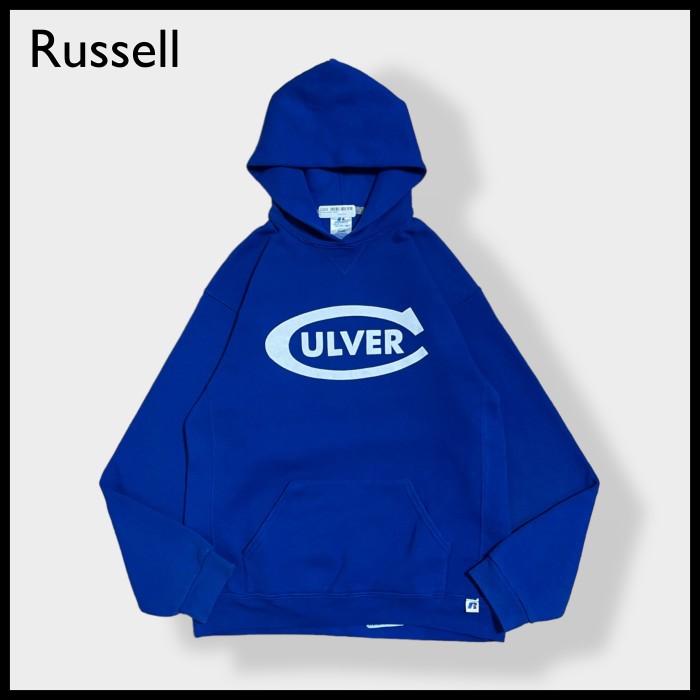【Russell】CULVER カルバー ロゴ ミリタリー パーカー XL 古着 | Vintage.City 빈티지숍, 빈티지 코디 정보