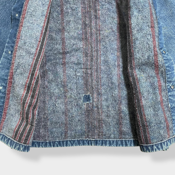【Dickies】70s 80s USA製 白タグ カバーオール デニム リペア | Vintage.City 古着屋、古着コーデ情報を発信