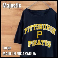 【majestic】MLB パイレーツ ロゴTシャツ メジャーリーグ US古着 | Vintage.City 빈티지숍, 빈티지 코디 정보