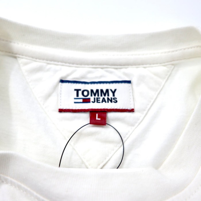 TOMMY JEANS ロゴプリントTシャツ L ホワイト | Vintage.City 빈티지숍, 빈티지 코디 정보
