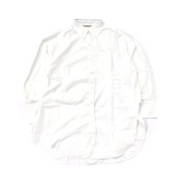 Johnbull ロングスリットボタンダウンシャツ ブラウス FREE ホワイト 未使用品 | Vintage.City 古着屋、古着コーデ情報を発信