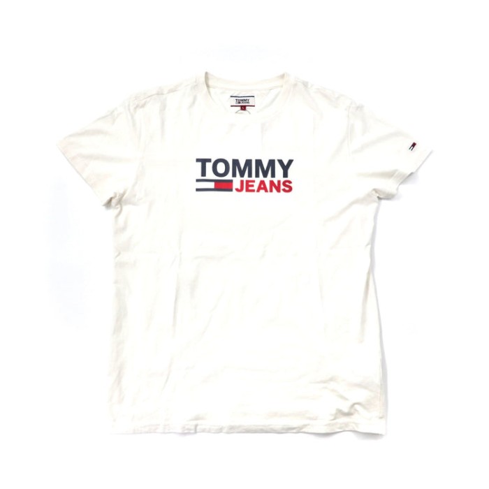 TOMMY JEANS ロゴプリントTシャツ L ホワイト | Vintage.City Vintage Shops, Vintage Fashion Trends