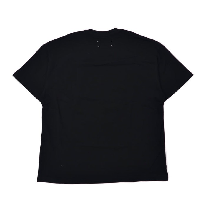 Maison Margiela プリントTシャツ 50 ブラック イタリア製 ライン1 未使用品 | Vintage.City 古着屋、古着コーデ情報を発信