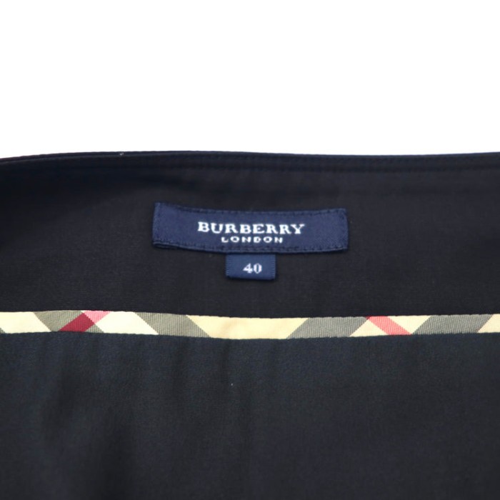 BURBERRY LONDON レイヤードスカート 40 ブラック | Vintage.City 빈티지숍, 빈티지 코디 정보