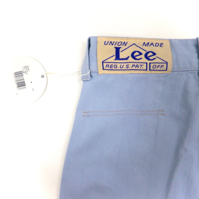 Lee トラウザーズパンツ L ブルー Buddy ヘリンボーン LM4304-153 未使用品 | Vintage.City 古着屋、古着コーデ情報を発信