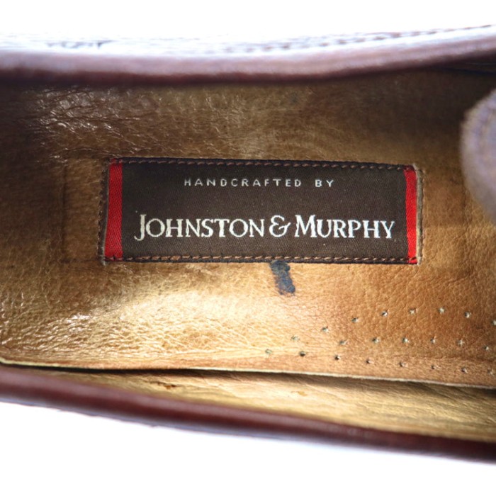 JOHNSTON & MURPHY ドライビングシューズ 28.5cm ブラウン クレープソール | Vintage.City 빈티지숍, 빈티지 코디 정보