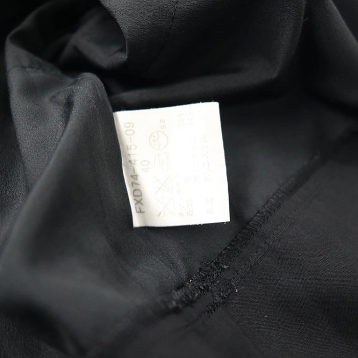 BURBERRY LONDON レイヤードスカート 40 ブラック | Vintage.City 古着屋、古着コーデ情報を発信