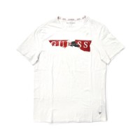 GUESS プリントTシャツ M ホワイト コットン | Vintage.City ヴィンテージ 古着