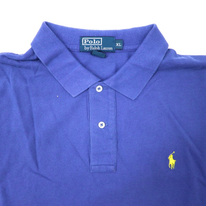 Polo by Ralph Lauren ポロシャツ XL ネイビー ビッグサイズ | Vintage.City 古着屋、古着コーデ情報を発信