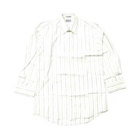 Burberrys 七分袖シャツ 38 ホワイト ストライプ | Vintage.City 古着屋、古着コーデ情報を発信