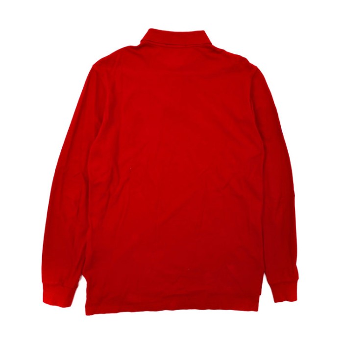 POLO RALPH LAUREN ラガーシャツ M レッド CUSTOM FIT ビッグポニー 刺繍 | Vintage.City 古着屋、古着コーデ情報を発信