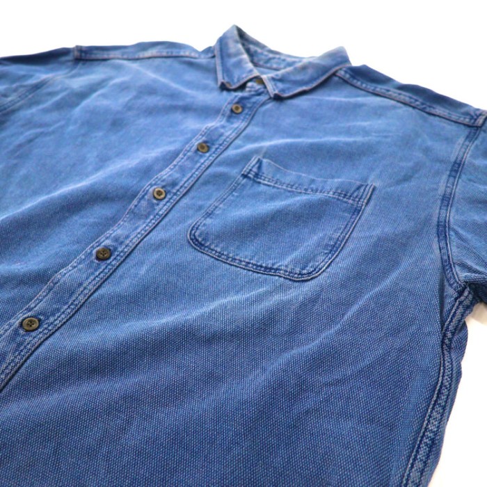 L.L.Bean ボタンダウンシャツ XL ブルー 鹿の子 コットン | Vintage.City 빈티지숍, 빈티지 코디 정보