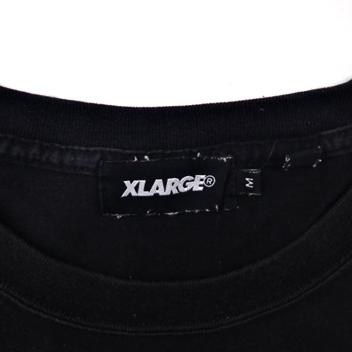 XLARGE ロゴ刺繍Tシャツ M ブラック 01191134 | Vintage.City ヴィンテージ 古着
