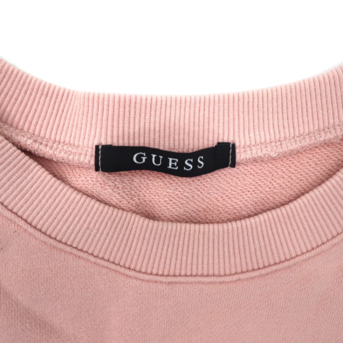 GUESS JEANS U.S.A. エンボスロゴスウェット M ピンク | Vintage.City 古着屋、古着コーデ情報を発信