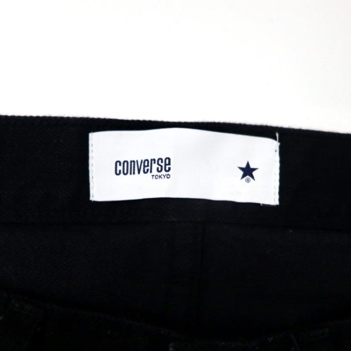 converse TOKYO ストレッチデニムパンツ 4 ブラック コットン A2867FP237 | Vintage.City ヴィンテージ 古着