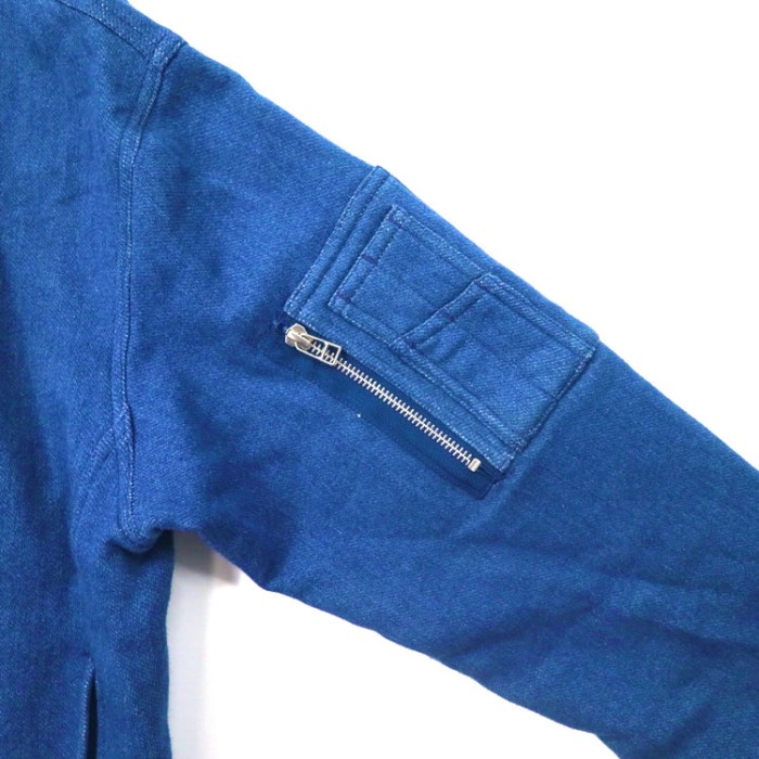 #Re:room デニムMA-1ジャケット S ブルー REJ007 | Vintage.City 빈티지숍, 빈티지 코디 정보