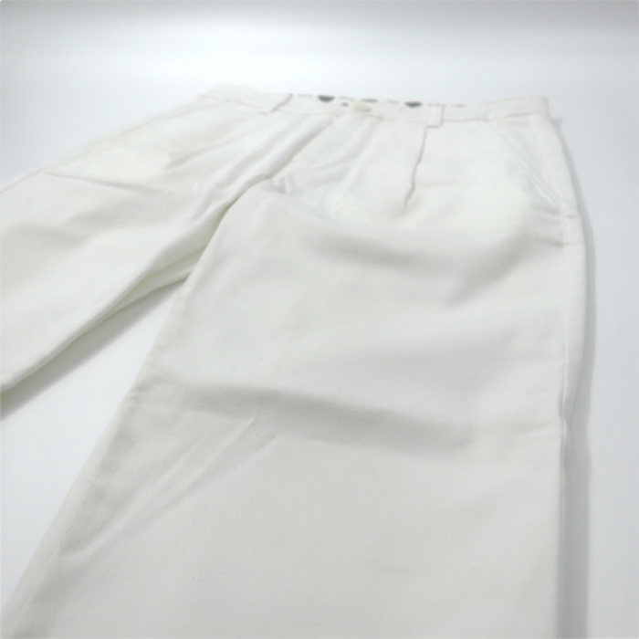 UNTITLED × Dickies タックパンツ 2 ホワイト コットン AE153-66323JJ | Vintage.City 빈티지숍, 빈티지 코디 정보