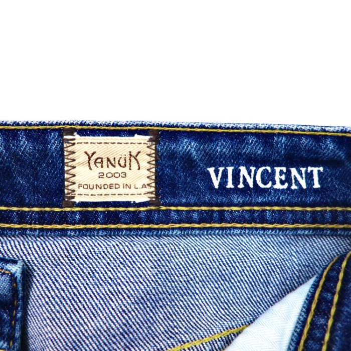 YANUK デニムパンツ 30 ブルー VINCENT Slim Tapered 日本製 57291001 | Vintage.City ヴィンテージ 古着