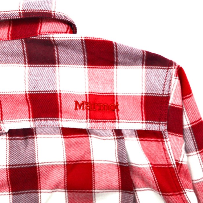 Marmot ブロックチェックシャツ S レッド MJS-F7052 | Vintage.City ヴィンテージ 古着