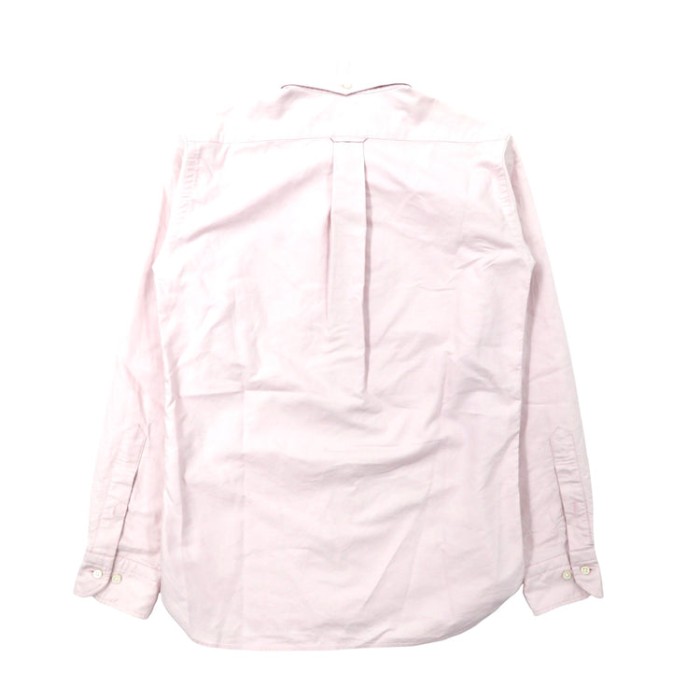 SCYE BASICS ボタンダウンシャツ 38 ピンク 日本製 ワンポイント