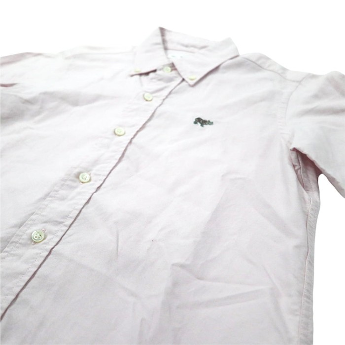 SCYE BASICS ボタンダウンシャツ 38 ピンク 日本製 ワンポイント