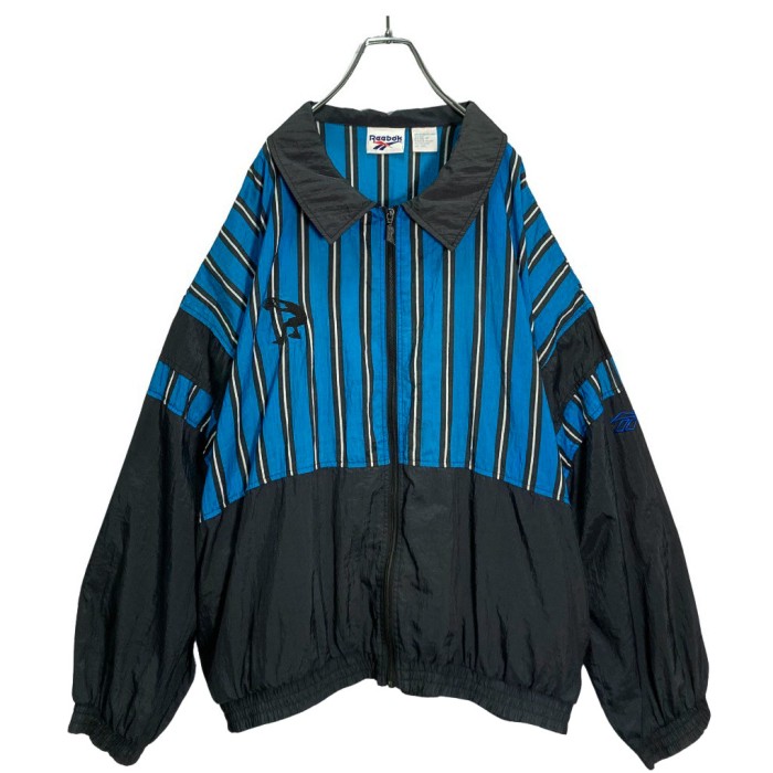 90s Reebok SHAQ bigsized design nylon jacket | Vintage.City 古着屋、古着コーデ情報を発信