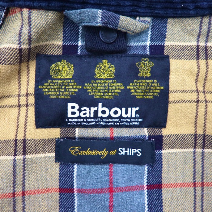 Barbour × SHIPS ビデイル オイルドジャケット S ネイビー 1102051 BEDALE | Vintage.City 빈티지숍, 빈티지 코디 정보