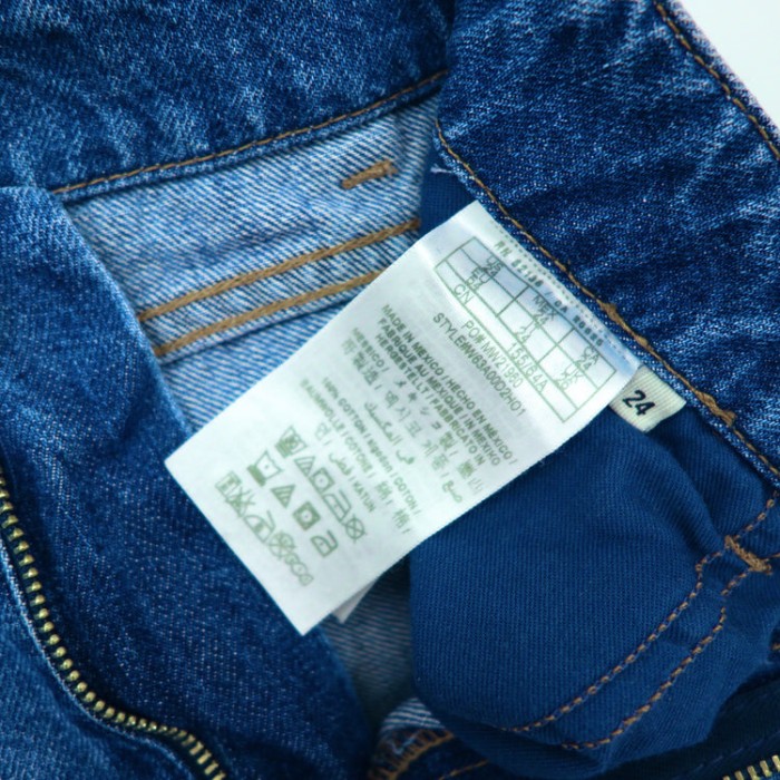 GUESS デニムパンツ 24 ブルー ストレッチ メキシコ製 | Vintage.City 古着屋、古着コーデ情報を発信