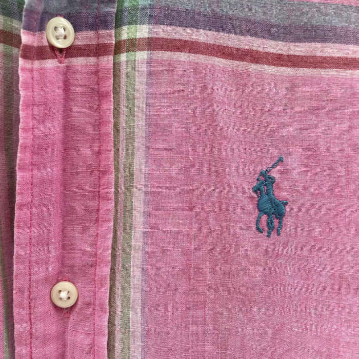 USA RalphLauren pink madras B.D.shirt | Vintage.City Vintage Shops, Vintage Fashion Trends