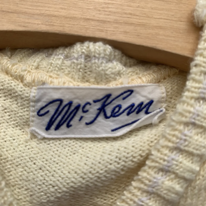 vintage ivory short sleeve knit | Vintage.City 古着屋、古着コーデ情報を発信